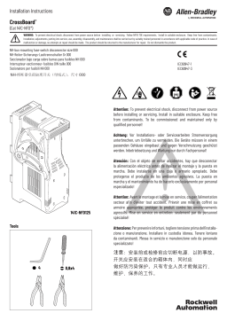 Allen-Bradley CrossBoard Bus Bar Mounting System Guide d'installation