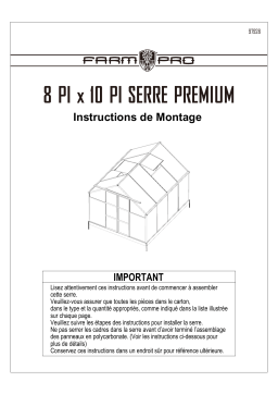 Farm Pro 9279068 Manuel du propriétaire