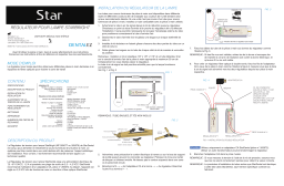 DentalEZ StarBright® Fiber Optic Lamp Control System Manuel utilisateur