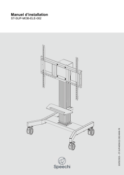 Speechi ST-SUP-MOB-ELE-002 Installation manuel