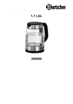 Bartscher 200096 Mode d'emploi