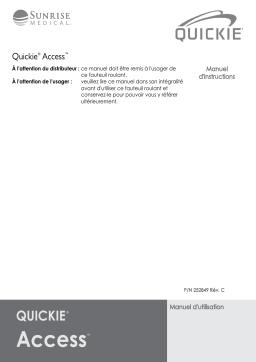 SunriseMedical EIR14 Manuel du propriétaire