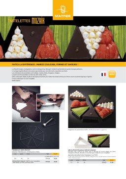 Matfer 371142 Manuel du propriétaire