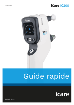 Icare iC200 Manuel utilisateur