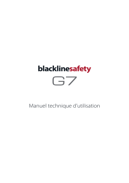 Blackline safety G7 Manuel utilisateur