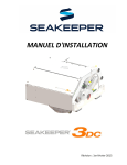 Seakeeper 3DC Installation manuel