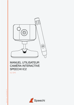 Speechi camera-IC2 Manuel du propriétaire