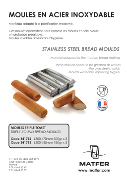 Matfer 341712 Manuel du propriétaire