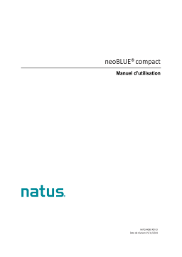 natus neoBLUE Compact Mode d'emploi