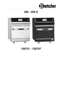 Bartscher 120767 Mode d'emploi
