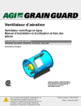 Grain Guard In-line Centrifugal Aeration Fan Manuel du propri&eacute;taire