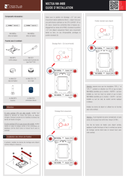 Noctua NM-IMB8 Installation manuel