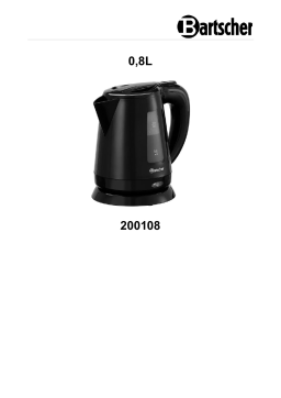 Bartscher 200108 Mode d'emploi