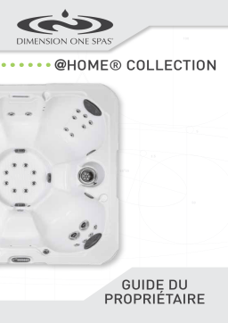 Dimension One Spas @home Collection Manuel du propriétaire