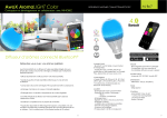 INNOBIZ  L&rsquo;AromaLIGHT Color Manuel du propri&eacute;taire