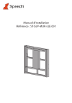 Speechi ST-SUP-MOB-ELE-001 Installation manuel