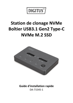 Digitus DA-71545-1 Guide de démarrage rapide