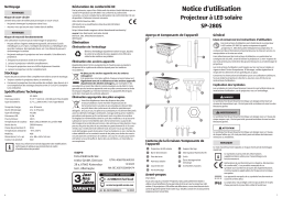 Maginon SP-280S Solar Spot light Mode d'emploi