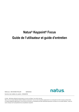 natus Keypoint Focus Mode d'emploi