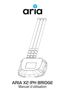 ADJ Aria X2 IPH Bridge Manuel utilisateur