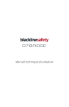 Blackline safety G7 BRIDGE Manuel utilisateur