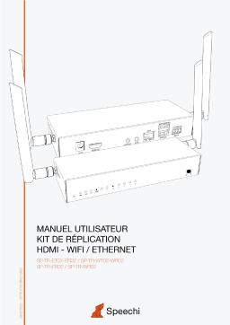 Speechi SP-TR-ET02-ER02, SP-TR-WT02-WR02, SP-TR-ER02, SP-TR-WR02 Manuel du propriétaire