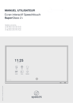 Speechi ST-65-AND-UHD-HP2-PLUS, ST-75-AND-UHD-HP2-PLUS, ST-86-AND-UHD-HP2-PLUS Manuel du propriétaire