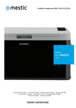 Mestic MCC Series Manuel utilisateur