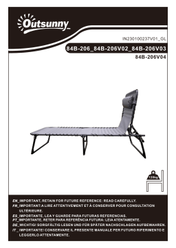 Outsunny 84B-206 Manuel utilisateur