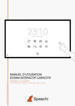 Speechi SpeechiTouch-004-capacitif Manuel du propriétaire