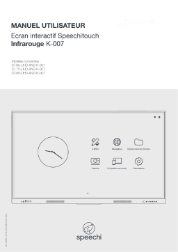 Speechi ST-65-UHD-AND-K-007, ST-75-UHD-AND-K-007, ST-86-UHD-AND-K-007 Manuel du propriétaire