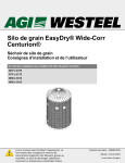 Westeel EasyDry Wide-Corr Centurion Grain Bin Dryer Manuel du propri&eacute;taire