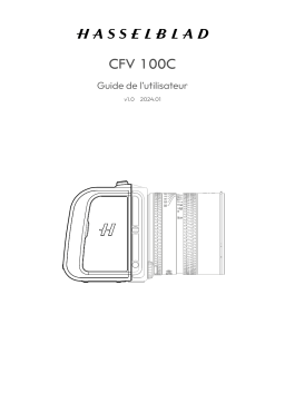 Hasselblad 907X & CFV 100C Manuel utilisateur