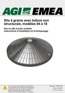 AGI 04 – 18 Grain Silo Manuel du propriétaire