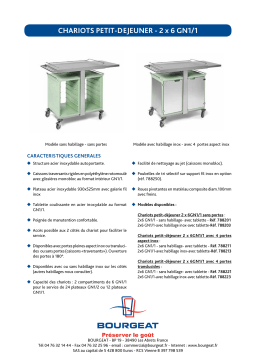 Bourgeat 788201 Manuel du propriétaire