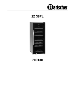 Bartscher 700130 Mode d'emploi