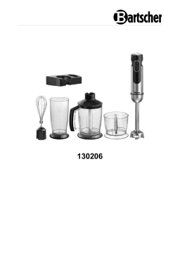 Bartscher 130206 Mode d'emploi