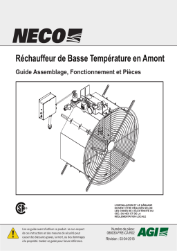 Neco Low Temperature Upstream Heater Manuel du propriétaire