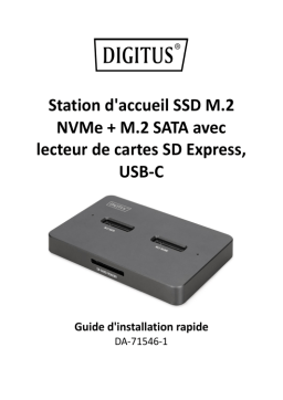 Digitus DA-71546-1 Guide de démarrage rapide