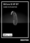 REXTON BiCore B HP BT 10 Mode d'emploi