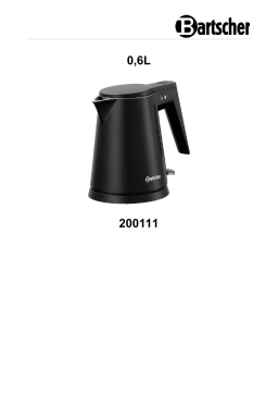 Bartscher 200111 Mode d'emploi