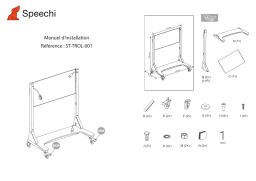 Speechi ST-SUP-MOB-ELE-001 Installation manuel
