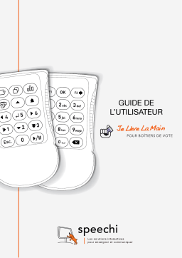 Speechi Utilisateur Mode d'emploi