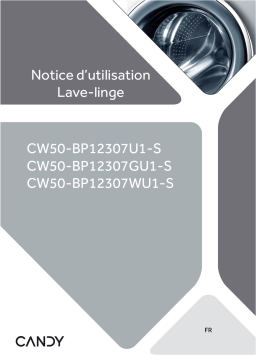 Candy CW50-BP12307GU-S Manuel utilisateur