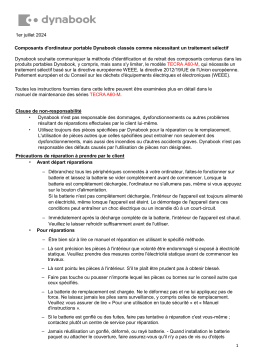 Toshiba A60-M (PNL11C) Mode d'emploi