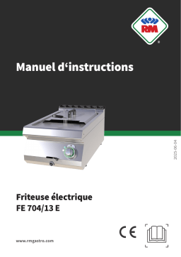 RM FE 704/13 E Manuel utilisateur