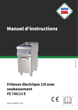 RM FE 740/13 E Manuel utilisateur
