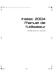 Malvern Insitec 2004 Manuel utilisateur