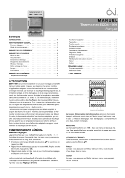 OJ ECD4-1991 Manuel utilisateur