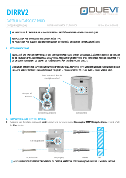 Duevi DIRRV2 Manuel du propriétaire